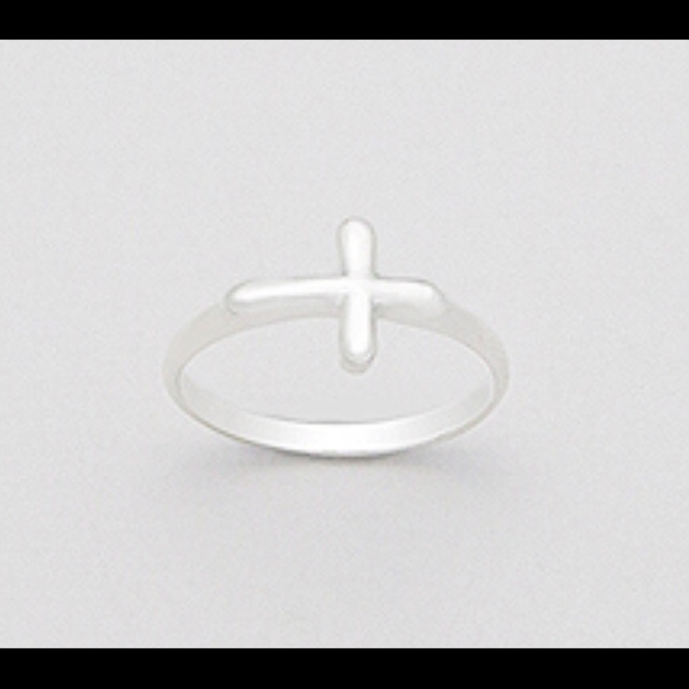 Sterling Silver Cross Ring